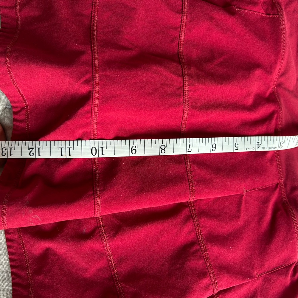 lululemon athletica pace rival Red A-Line Skirt skirt - Picture 10 of 10